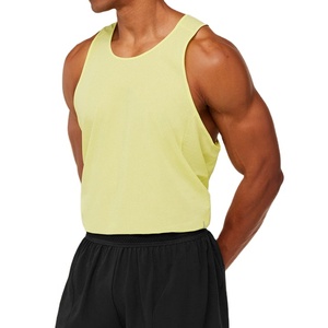 เสื้อกล้ามออกกำลังกายผ้าโพลีเอสเตอร์ผสมอีลาสเทน หนา 180 กรัม สำหรับเล่นกีฬา เพาะกาย ขายส่งจากโรงงาน - Product Image 2