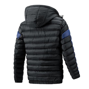 Wholesale Casual Street Winter <b>Hood</b> <b>puffer</b> Coat <b>Jacket</b> Custom <b>Waterproof</b> Down <b>puffer</b> <b>Jacket</b> for MenDDP Shipping - Product Image 2