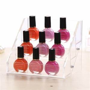 ACM Acrylic <b>Nail</b> <b>Polish</b> Organizer Stand Modern Freestanding Display Rack For Home Desk Storage Makeup Organization - Product Image 1