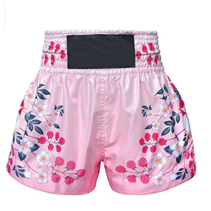 Pantalones cortos de Kick Boxing para hombre de alta calidad hechos a medida 2023, venta al por mayor, ropa de artes marciales para entrenamiento - Product Image 1