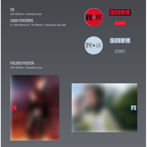 [ลดราคา] อีวาน ฮีซอง - DEATH OF ME มินิอัลบั้มชุดที่ 1 รุ่นโฟโต้บุ๊ค - Product Image 5