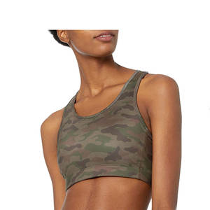 Sujetador deportivo con logotipo personalizado para mujer, ropa deportiva con estampado de logotipo de alta calidad para Yoga, venta al por mayor - Product Image 3