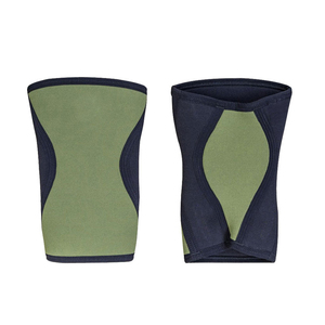 Custom Logo Neoprene Nylon Compression <b>Knee</b> <b>Sleeve</b> Heavy <b>Gym</b> <b>Knee</b> Pad <b>for</b> Powerlifting and Weightlifting Protective Brace - Product Image 1