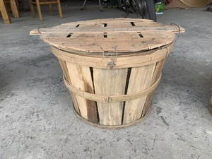 Cesta de cangrejo de madera más vendida, cesta duradera y elegante para uso en el mercado y el hogar, LOTO AZUL de Vietnam - Product Image 3