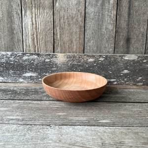 ชามผลไม้และสลัดทรงกลมไม้ ดีไซน์ใหม่ งานตกแต่งสวยงาม สำหรับตกแต่งบ้าน - Product Image 1