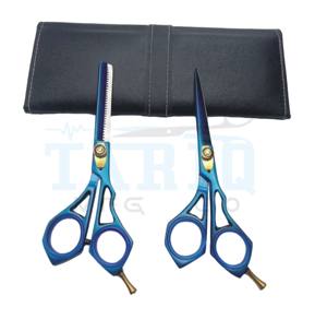 Tijera de peluquero de estilo profesional de alta calidad, tijeras de corte de pelo, tijeras de adelgazamiento, tijeras de corte de pelo de salón de peluquería - Product Image 3