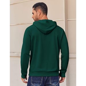 OEM Logo personnalisé hiver 2 pièces sweats à capuche surdimensionnés pour hommes 100% coton sweat-shirts épais en polaire - Product Image 6