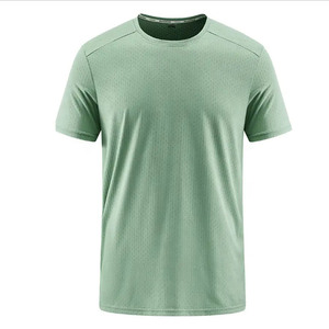 T-shirts de gym pour hommes T-shirt de fitness de meilleure qualité en différentes couleurs Tissu tricoté de style le plus récent avec motif imprimé - Product Image 1
