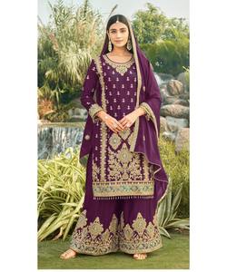 ชุดอาบายาดูไบหรูหราสำหรับผู้หญิงสไตล์การปักแบบเปิดด้วยผ้าซาตินที่สวยงามและชุดปาร์ตี้ฮิญาบแฟชั่นดีไซน์ - Product Image 1