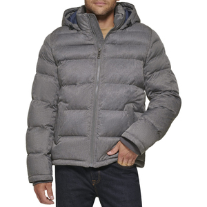 Chaqueta acolchada cortavientos de doble color de alta calidad hecha a medida para hombres y mujeres, ropa de calle con cuello levantado, chaqueta acolchada cortavientos - Product Image 5