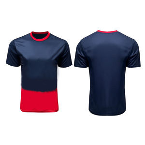 Camiseta de fútbol de corte automatizado para adultos de buena calidad, ropa de entrenamiento de equipo de patrón sólido con logotipo frontal para jugadores de fútbol - Product Image 6