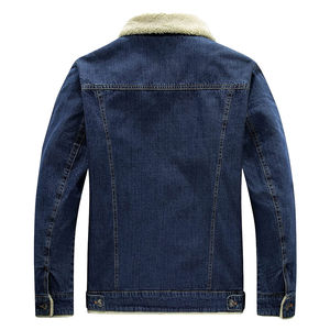 Chaqueta Vaquera Estilosa para Hombre Más Vendida, Ropa Casual, Chaqueta Vaquera de Algodón para Hombre de Alta Calidad OEM, Chaqueta Vaquera Personalizada para Hombre en Venta - Product Image 2