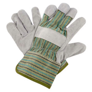 Gants de travail en cuir de vachette fendu pour hommes Sécurité industrielle Gants de travail protecteurs Canadian Rigger - Product Image 4