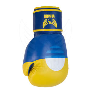 Guantes de boxeo impresos de buena calidad Guantes de boxeo de cuero con logotipo personalizado Guantes de boxeo resistentes - Product Image 6