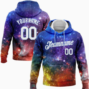 Personnalisable Plus Size Full Zip Up Sweat à capuche 100% coton respirant avec impression numérique pour l'hiver avec nom de l'équipe - Product Image 3