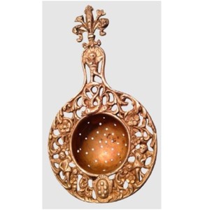 Antique Brass <b>Tea</b> <b>Infuser</b> in Casted Design with Elegant Finished for Home Kitchenware and Tabletop Coffee Straining Use - Product Image 1