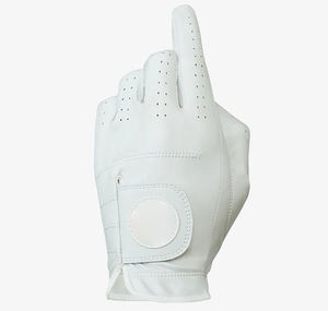 Guante de golf de cuero Hombres Mujeres Transpirable Piel de oveja Agarre suave Guantes de golf personalizados Logotipo personalizado - Product Image 5