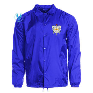 Veste de coach Sigma Gamma Rho, coupe-vent, simple boutonnage, décontractée, unie, légère, veste de coach personnalisée - Product Image 6
