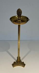 ที่เขี่ยบุหรี่แบบพกพาสุดหรู ทำจากสแตนเลส ใช้ได้ทั้งภายนอกและภายในบ้าน ทรงกลมคลาสสิก พร้อมฐานตั้ง - Product Image 5