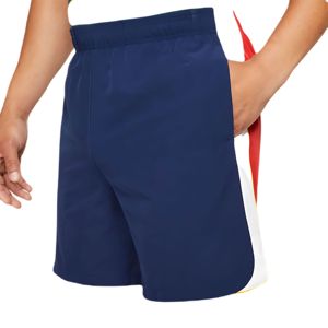 Pantalones Cortos de Lona Transpirables para Hombre, Corte Holgado, Estilo Casual de Verano, Cintura con Cordón, Bolsillos Laterales, Impresión Digital, Secado Rápido - Product Image 1