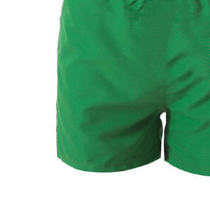 บริการออกแบบ OEM กางเกงขาสั้นผู้ชาย มีกระเป๋า ลายเรียบ สวมใส่สบาย เหมาะสำหรับออกกำลังกายและลำลอง ผลิตจากผ้าสแปนเด็กซ์/โพลีเอสเตอร์ ราคาขายส่ง - Product Image 3