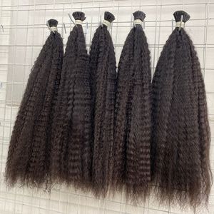 Extensiones de Cabello Humano Remy con Punta Plana en U de Queratina Alineada Personalizada, Pre-Adheridas, Estilo Ondulado Vietnamita, Doble Trama a Máquina - Product Image 2