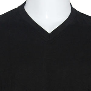 2022 T-shirt en coton personnalisé pour hommes T-shirts de gym à col en V coupe ajustée avec impression de logo personnalisé - Product Image 5