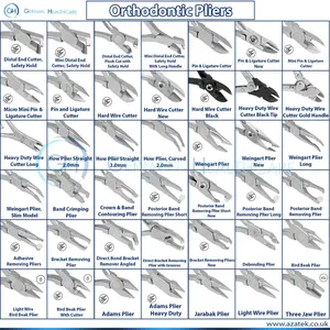 10ชิ้นอุปกรณ์สำหรับจัดฟันสเตนเลสสตีลด้ามยาว - Product Image 6