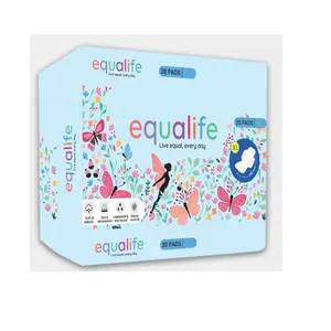 Manufacturer of Private Labels Womens Sanitary Pads Liquid Lock Technology Womens Pads at Bulk Price