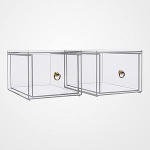 2025 hiện đại phong cách Acrylic lưu trữ tổ chức ngăn kéo sinh thái thân thiện mỹ phẩm & Kính mát trang điểm lưu trữ Giải Pháp Nhà Máy Giá - Product Image 2