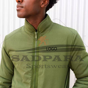 Vestes pour hommes personnalisées Vêtements d'extérieur d'hiver épais et imperméables réversibles avec polaire Sherpa et style décontracté chaud Teddy - Product Image 3