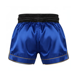 Pantalones Cortos de Muay Thai, Sensación Premium, para Entrenamiento de Boxeo, MMA Profesional, Kickboxing, Elásticos, Unisex, con Logotipo en la Espalda, para Competición - Product Image 3