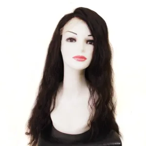 Cheap Vietnamese hair virgin lace front wig 100% human, Vietnam Hair Extensions 3 Bundles With Lace Frontal Closure