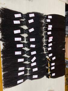 Wholesale Kinky Curly Natural Bundles Weft Hair Extensions Vietnam Human Hair No tangle No Shedding Cuticle Aligned Virgin Hair - Product Image 4