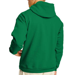 Sweat-shirts à capuche en polaire épais, fabriqués en usine, respirants, à séchage rapide, thermiques, pour hommes, sweats à capuche d'hiver, impression personnalisée OEM - Product Image 2