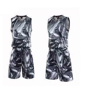 Equipo de baloncesto hecho a medida, camisetas de baloncesto para hombres, uniforme de baloncesto liso para venta en línea, precio razonable, servicio OEM - Product Image 3