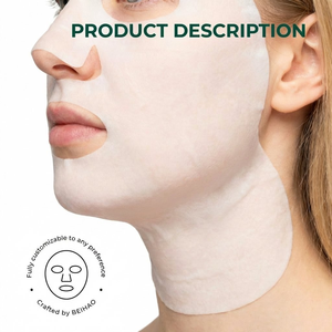 Mascarilla Facial y de Cuello 2 en 1 con <span class=keywords><strong>Crema</strong></span> Antibacteriana y Antioxidante 7A, Blanqueadora, <span class=keywords><strong>Reafirmante</strong></span> y Reductora de Arrugas - Product Image 3