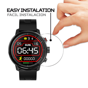 ฟิล์มกันรอยหน้าจอ ANTISHOCK สำหรับ Leotec MultiSport Carbon Sport Fit ฝาครอบป้องกันระดับพรีเมียมสำหรับอุปกรณ์ของคุณ - Product Image 2