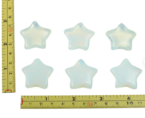 Vente en gros de haute qualité sculptée à la main Feng Shui opalite croissant étoile cristal pierre précieuse agate fabrication de bijoux guérison Chakra Style - Product Image 2