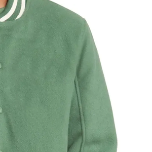 Chaqueta universitaria con cuello levantado personalizada de alta calidad para hombre, chaquetas de Chicago deportivas de equipo Letterman de invierno de talla grande para hombre - Product Image 6