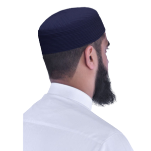 Bonnet de prière islamique style musulman koufi omanais tricoté 100% coton Logo personnalisé usage quotidien chapeau pour hommes toutes saisons - Product Image 3