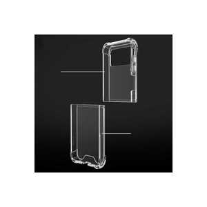Coque en silicone transparente antichoc SNEL Nitro pour Samsung Galaxy Z Flip 3 Plus, anti-traces de doigts, protection du téléphone - Product Image 5