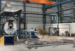 Super D 10 Ton Capacity Automatic <b>Copper</b> Melting Furnace High Production Pump Motor Core Bearing Features <b>Ingot</b> Anode Making - Product Image 2