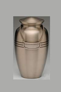 Urnas de cremación impresas de latón con esmalte dorado y negro para urna de cenizas humanas, urnas de suministros funerarios con patrón grabado hecho a mano - Product Image 3