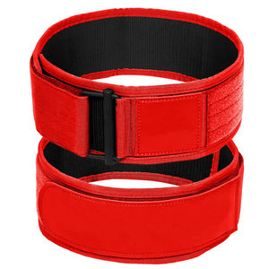 Nuevo cinturón de cuero autoblocante con logotipo en relieve, levantamiento de pesas personalizado, equipo de Fitness, bolsa de uso de entrenamiento de gimnasio - Product Image 5