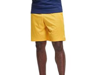 Pantalones cortos de baloncesto de malla amarilla para hombre, transpirables, de secado rápido, pantalones cortos deportivos con logotipo personalizado, ropa deportiva para gimnasio, entrenamiento y ejercicio. - Product Image 5