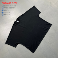T-shirt Homme Personnalisé Sans Coutures Coupe Boxy Épaisse et Courte, Coupe Oversize, Fabrication DTG LOGO 100% Coton