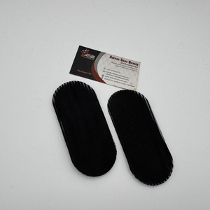 Custom Logo Printing Reusable Black Barber <b>Hair</b> for Velcro Gripper 100% Nylon Strong Hold <b>Hair</b> <b>Accessories</b> <b>Hair</b> <b>Extension</b> Tools - Product Image 3