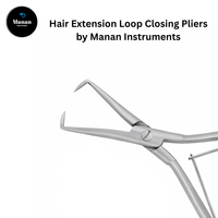 Pince à extensions capillaires de haute qualité en acier inoxydable, outil micro-anneau pour l'installation et le retrait, usage professionnel en salon, personnalisable