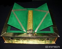 Caja de Corán de madera ajustable, respetuosa con el medio ambiente, hecha a mano con terciopelo, soporte para libros sagrados de Arabia Saudita, artesanías de madera y grabado de carteles de pared